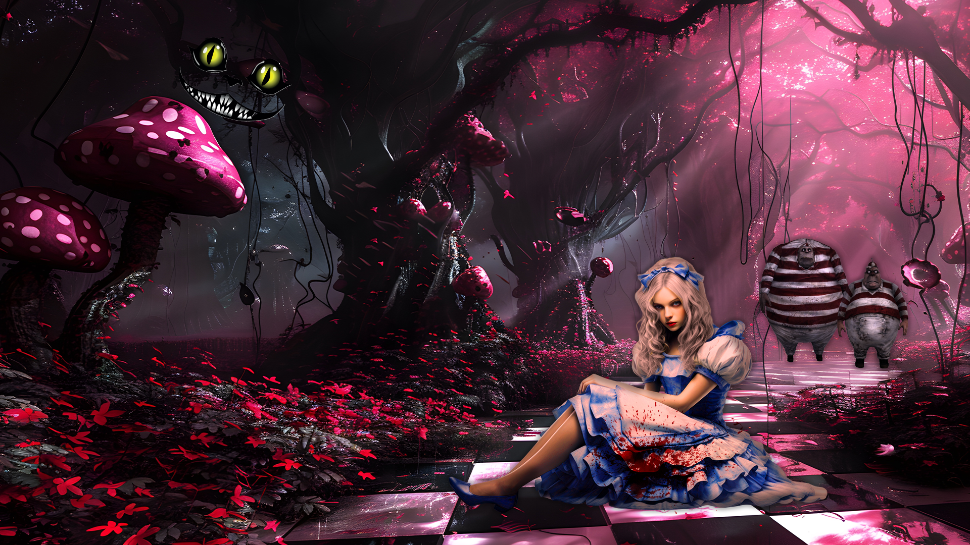 Alice in Wonderland Design Project