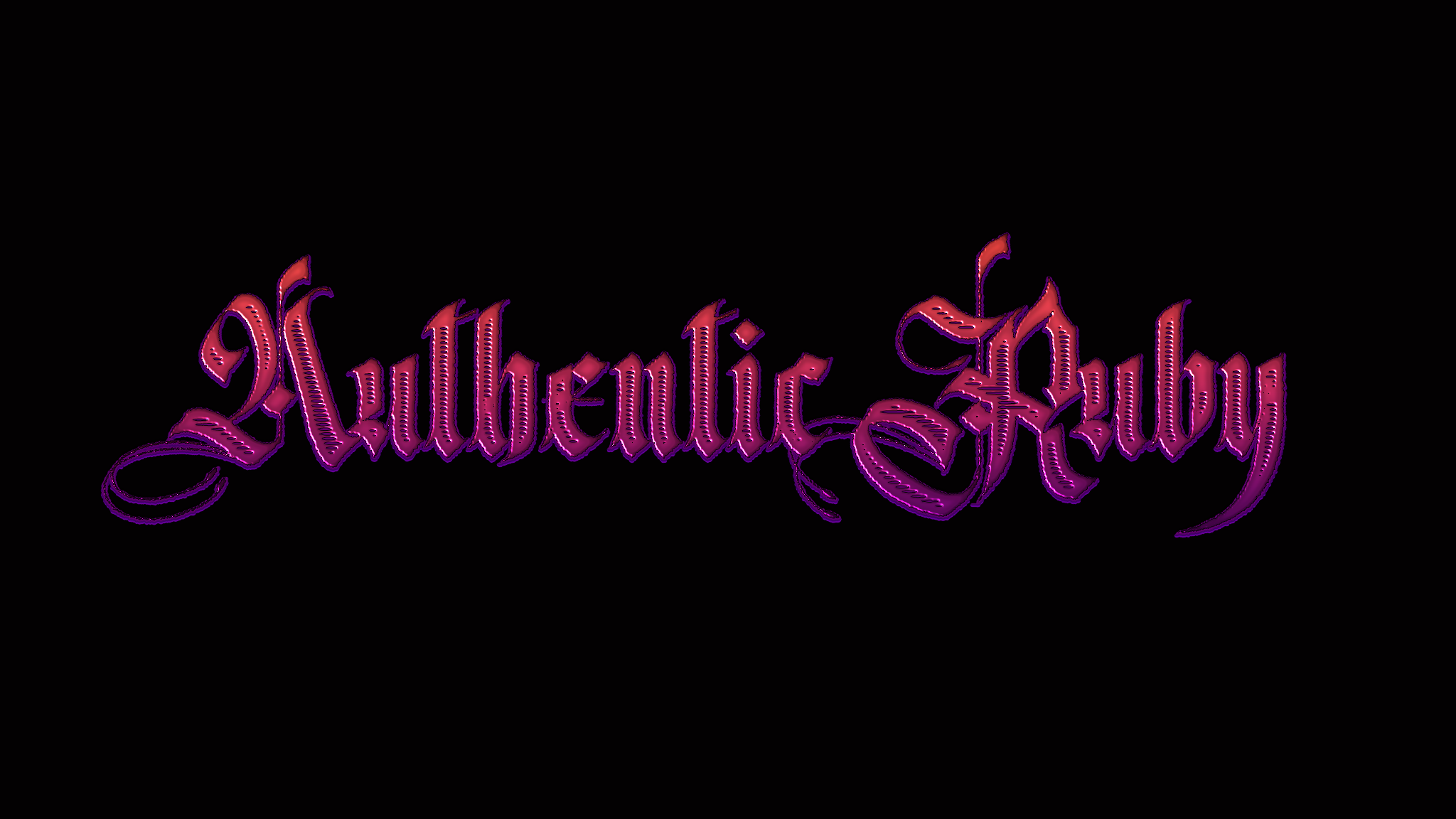 Authentic Ruby Banner Design Project