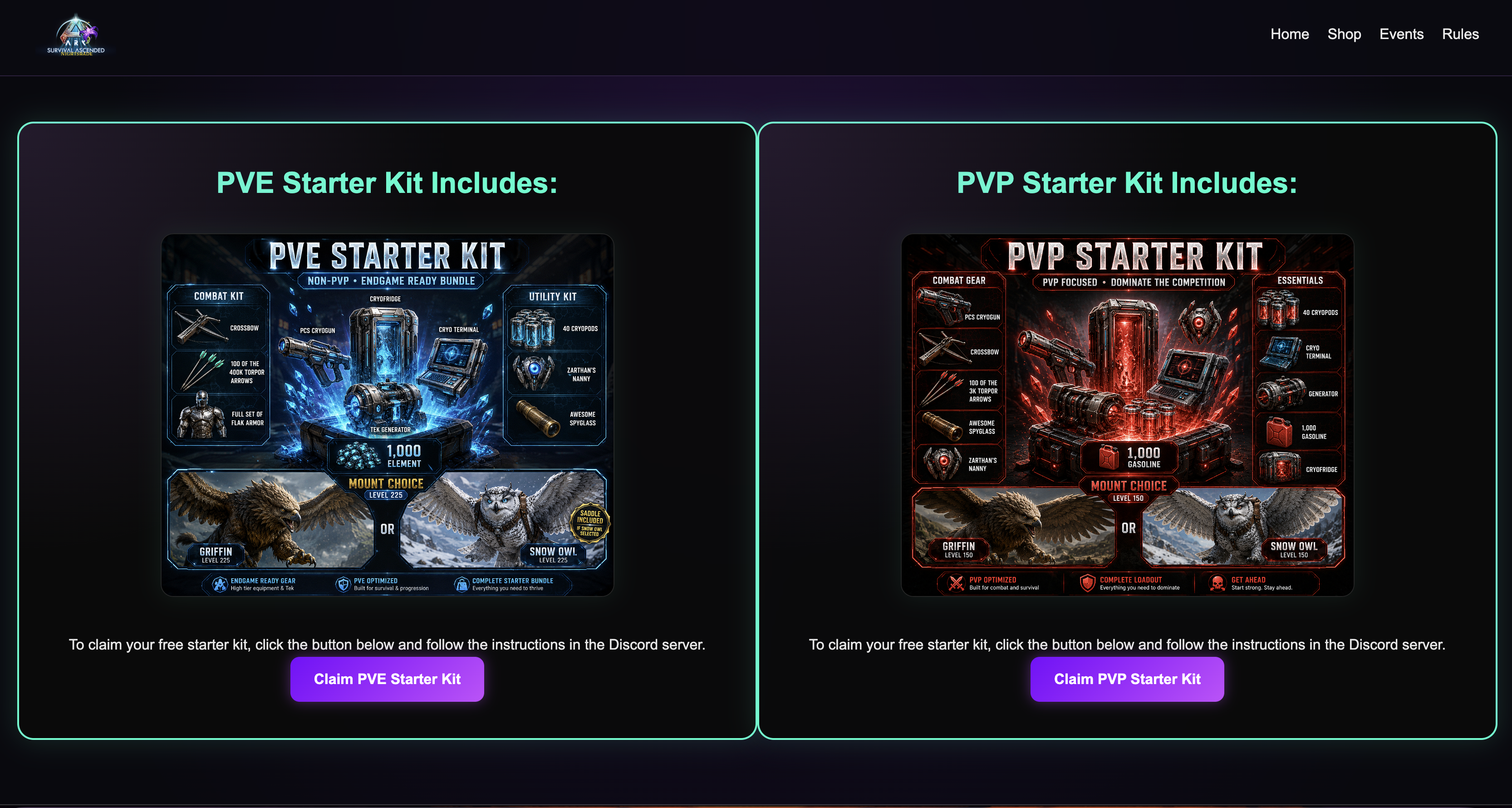 Night Shade Starter Kit Design Project